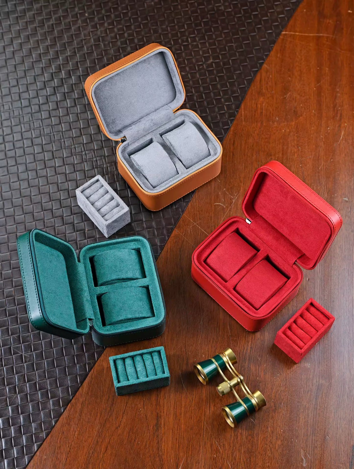 Elite Watch Storage Box – Multi-Montres & Bijoux Voyage