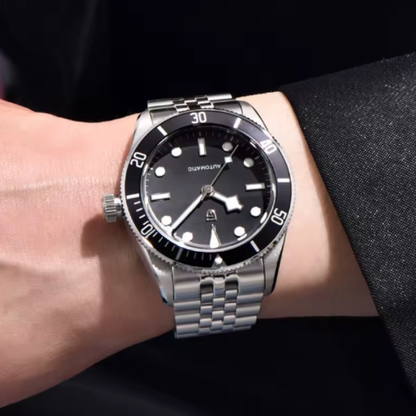 AUREX ChronoSteel BB58 Luxury Bracelet Automatic Men's Watch