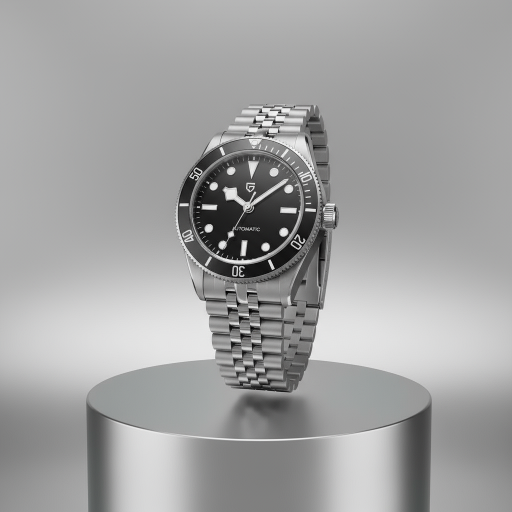 AUREX ChronoSteel BB58 Luxury Bracelet Automatic Men's Watch