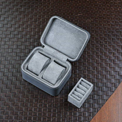Elite Watch Storage Box – Multi-Montres & Bijoux Voyage